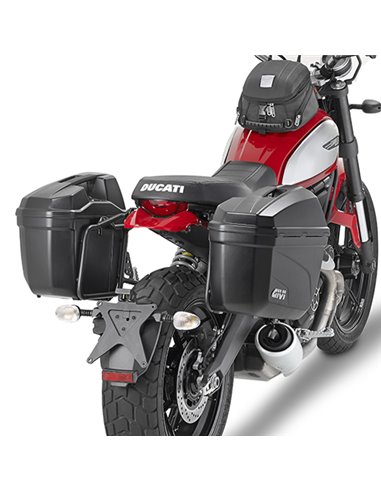 Portamaletas Lateral Givi Monokey Ducati Scrambler Icon 800 (15 - 19)/Scrambler 400 (16 - 19)
