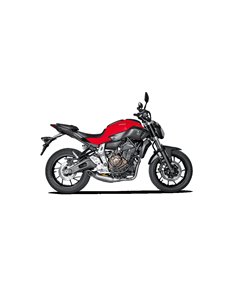 Sistema Completo Racing Line Acero Inoxidable & Titanio Akrapovic para Yamaha MT-07 (2014-2016) 2