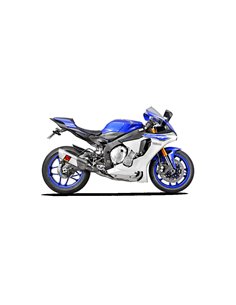 Sistema Completo Evolution Line Titanio Akrapovic para Yamaha YZF-R1 (2015-2019) 2