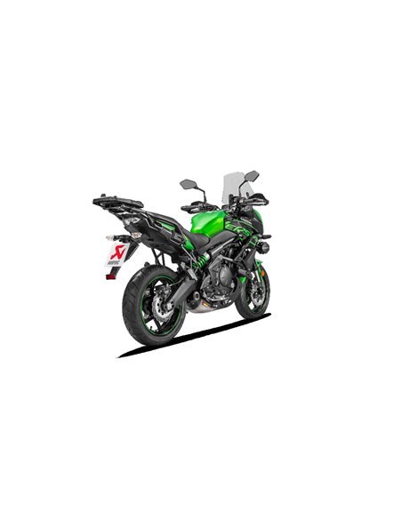 Sistema Completo Racing Line Acero Inoxidable & Titanio Akrapovic para Kawasaki VERSYS 650 (2017-2019)