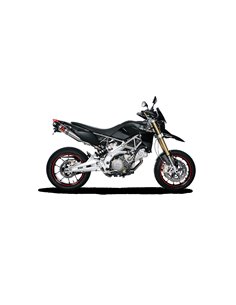 SLIP-ON Line Silenciador Titanio Akrapovic para Aprilia Dorsoduro 750 (2008-2016) 2