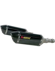 SLIP-ON Line Silenciador Carbono Akrapovic para Kawasaki Z1000SX (2010-2013)