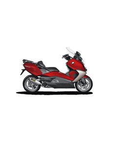 SLIP-ON Line Silenciador Acero Inoxidable Akrapovic para BMW C 650 GT (2012-2015) 2