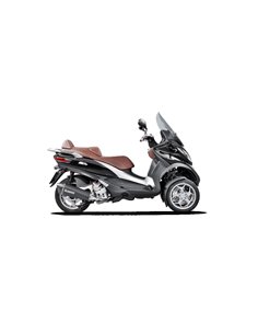 SLIP-ON Line Silenciador Acero Inoxidable Akrapovic para PIAGGIO MP3 500/500 LT (2008-2015) 2