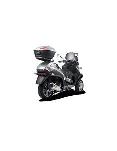 SLIP-ON Line Silenciador Acero Inoxidable Akrapovic para PIAGGIO MP3 500/500 LT (2008-2016) 2