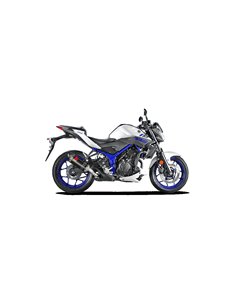 SLIP-ON Line Silenciador Carbono Akrapovic para YZF-R3 (2015-2016) 2
