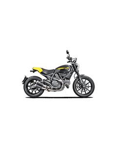 SLIP-ON Line Silenciador Titanio Akrapovic para Ducati SCRAMBLER ICON/URBAN ENDURO/CLASSIC/FULL THROTTLE (2015-2019) 2