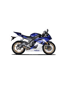 SLIP-ON Line Silenciador Titanio Akrapovic para Yamaha YZF-R6 (2012-2016) 2