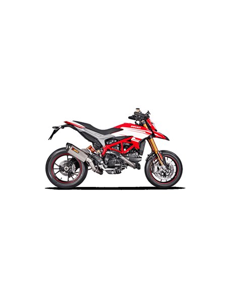 SLIP-ON Line Silenciador Titanio Akrapovic para Ducati HYPERMOTARD 939 (2014-2018)
