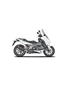 SLIP-ON Line Silenciador Carbono Akrapovic para Honda INTEGRA/NC700/NC750X (2012-2018) 2