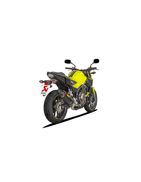 SLIP-ON Line Silenciador Carbono Akrapovic para Honda CB500F/CBR500R (2016-2018)