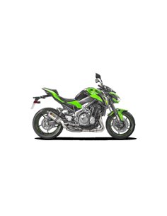 SLIP-ON Line Silenciador Titanio Akrapovic para Kawasaki Z900 (2017-2019) 2