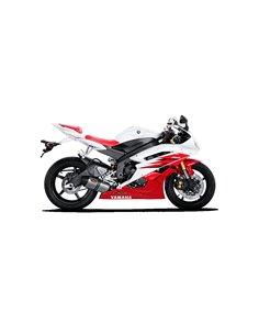 SLIP-ON Line Silenciador Titanio Akrapovic para Yamaha YZF-R6 (2006-2007) 2