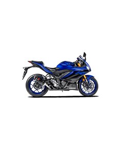 SLIP-ON Line Silenciador Carbono Akrapovic para Yamaha YZF-R3 2019 2