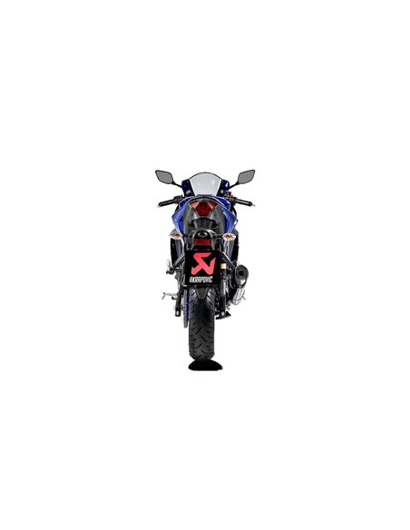 SLIP-ON Line Silenciador Carbono Akrapovic para Yamaha YZF-R3 2019