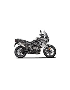 SLIP-ON Line Silenciador Titanio Akrapovic para Triumph TIGER 800 XC/XR/XRX/XCX/XRT/XCA 2018- 2