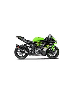 SLIP-ON Line Silenciador Carbono ZX6R Akrapovic para Kawasaki NINJA ZX-6R 636 2013- 2
