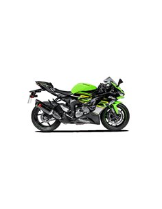 SLIP-ON Line Silenciador Carbono ZX6R Akrapovic para Kawasaki NINJA ZX-6R 636 2013- 2