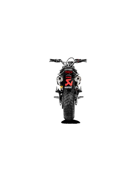 SLIP-ON Line Silenciador Titanio Akrapovic para Ducati SCRAMBLER 1100 2018-