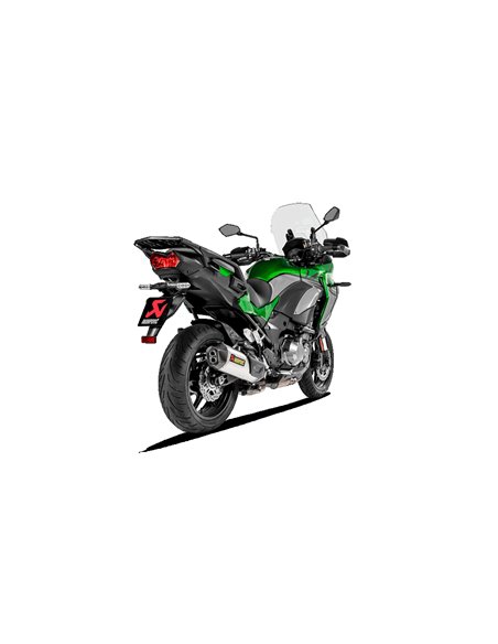 SLIP-ON Line Silenciador Titanio Akrapovic para Kawasaki VERSYS 1000 2019-