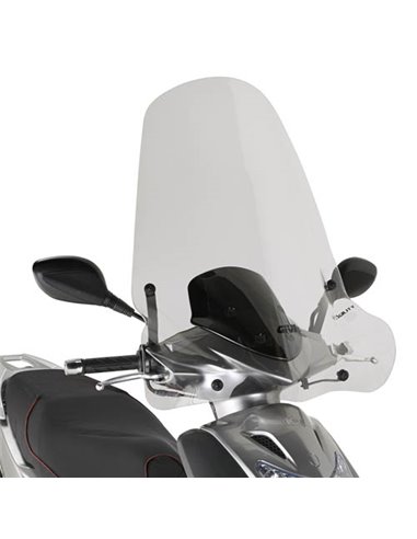 Parabrisas Transparente Givi para Kymco Agility 50-125-150-R16 08-11