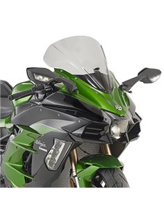 Cúpula especifica ahumada con spoiler Givi para Kawasaki Ninja H2 SX 18-19