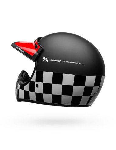 Casco Integral Bell Moto-3 Fasthouse Checkers