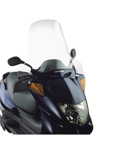 Parabrisas Específico Transparente Givi con Spoiler para Honda Pantheon, Foresight  y Peugeot SV 250