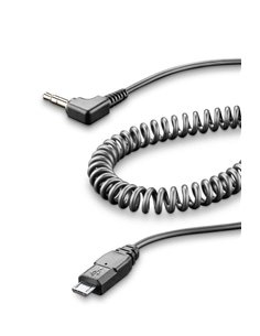 Cable Audio Interphone Aux Micro Usb a Jack 3,5mm