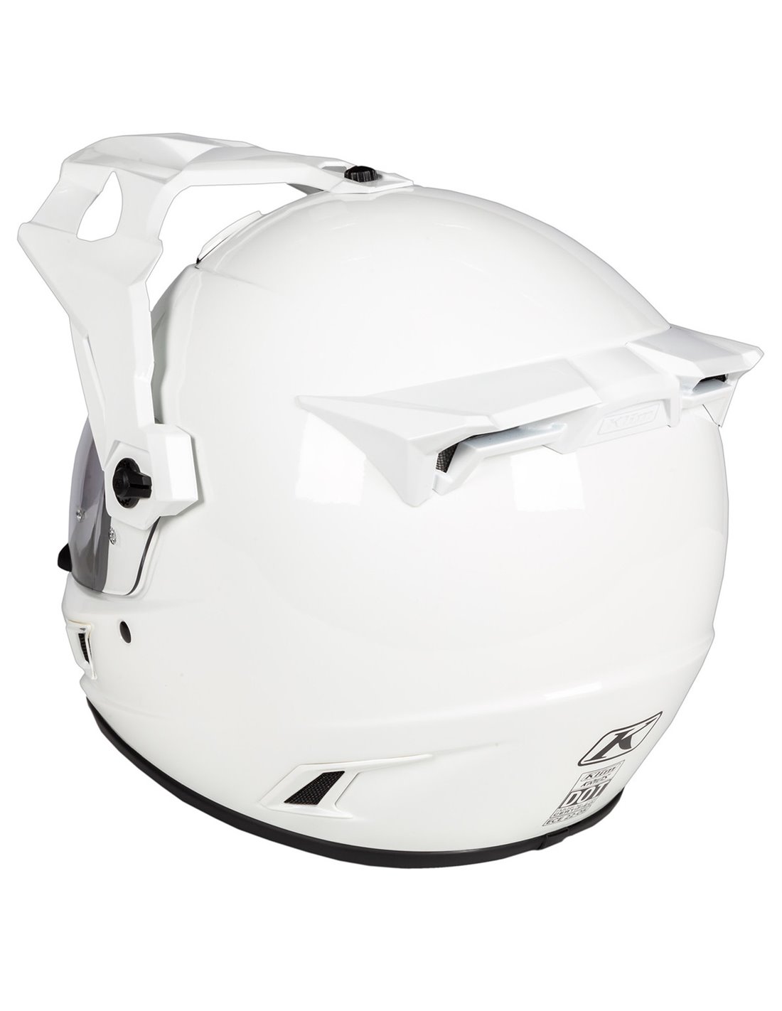 Dual Sport Off Road - Casco de motocicleta para moto de suciedad con  certificado DOT, protector de visera transparente