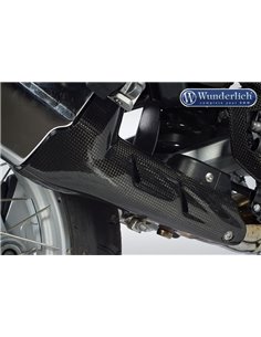 Cubierta en Carbono para conexión de escape para BMW R1200GS LC