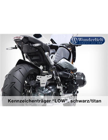 Modificación de colín "LOW" Wunderlich  para BMW R nine T