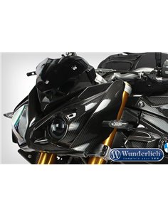 Cubierta lateral carbono para faro de BMW S1000R