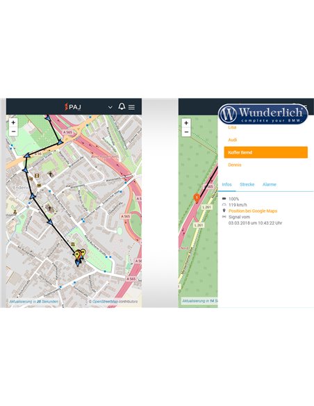 Buscador GPS MOTORCYCLE: dispositivo de localización y de seguimiento 