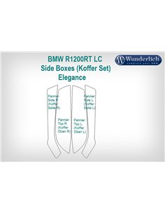 Protección de Maletas Venture Shield para BMW R1200/1250RT Maletas Elegance