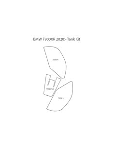 Set de protección para depósito "VENTURESHIELD" para BMW F900XR