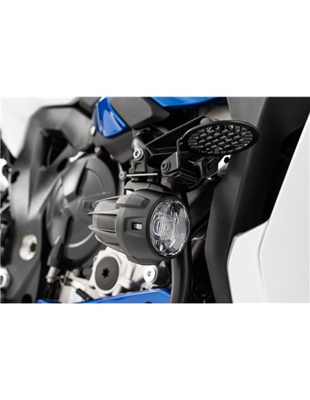 Wunderlich Rejilla de Protección de LED faro auxiliar "NANO" para BMW S1000XR (2020-)