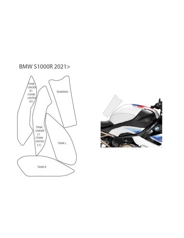Set de Protección para Depósito "PremiumShield" para BMW S 1000 R (2021-)