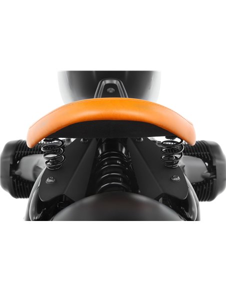 Sillín Oscilante de Cuero RockBob para Guardabarros Trasero BMW R18