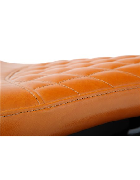 Sillín Oscilante de Cuero RockBob para Guardabarros Trasero BMW R18
