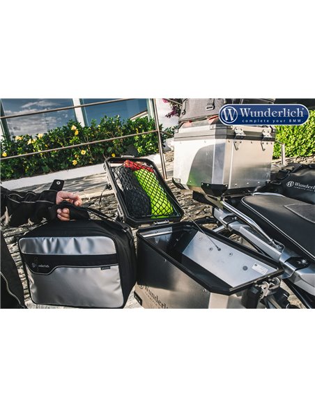 Malla Negra para tapa de maleta de aluminio para  BMW R1200GS y Adv. LC y R1250GS