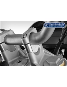 Alzas de manillar Wunderlich para modelos sin sistema de navegación GPS para BMW R1200R/RS LC y R1250R