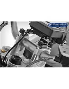 Alzas de manillar Wunderlich para modelos con navegador GPS BMW R1200R y RS LC y R1250R